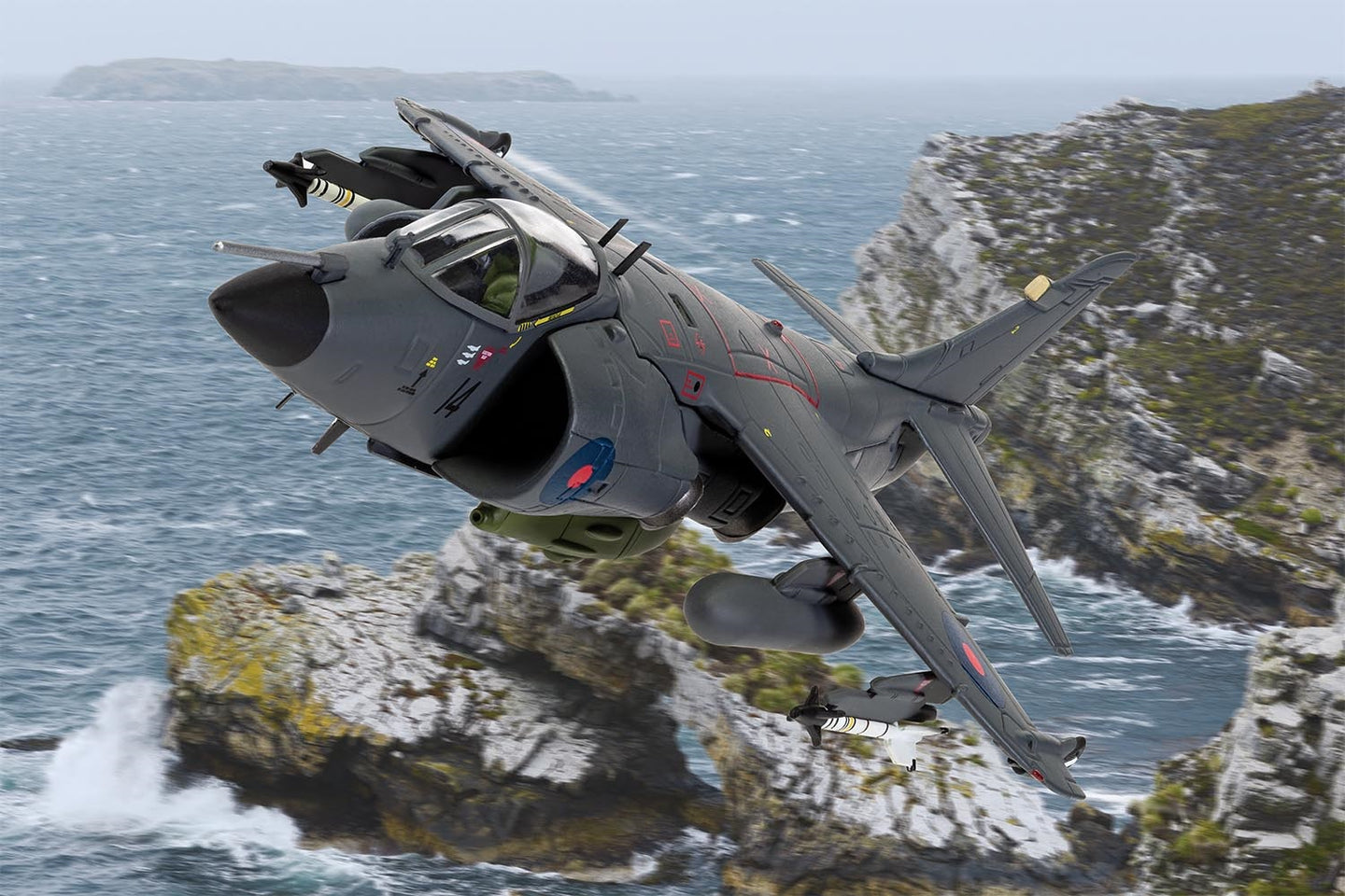 CORGI SEA HARRIER FRS.1 LT.CDR.ANDY AULD FALKLANDS WAR 1982
